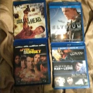 4 Blu-ray disc movies